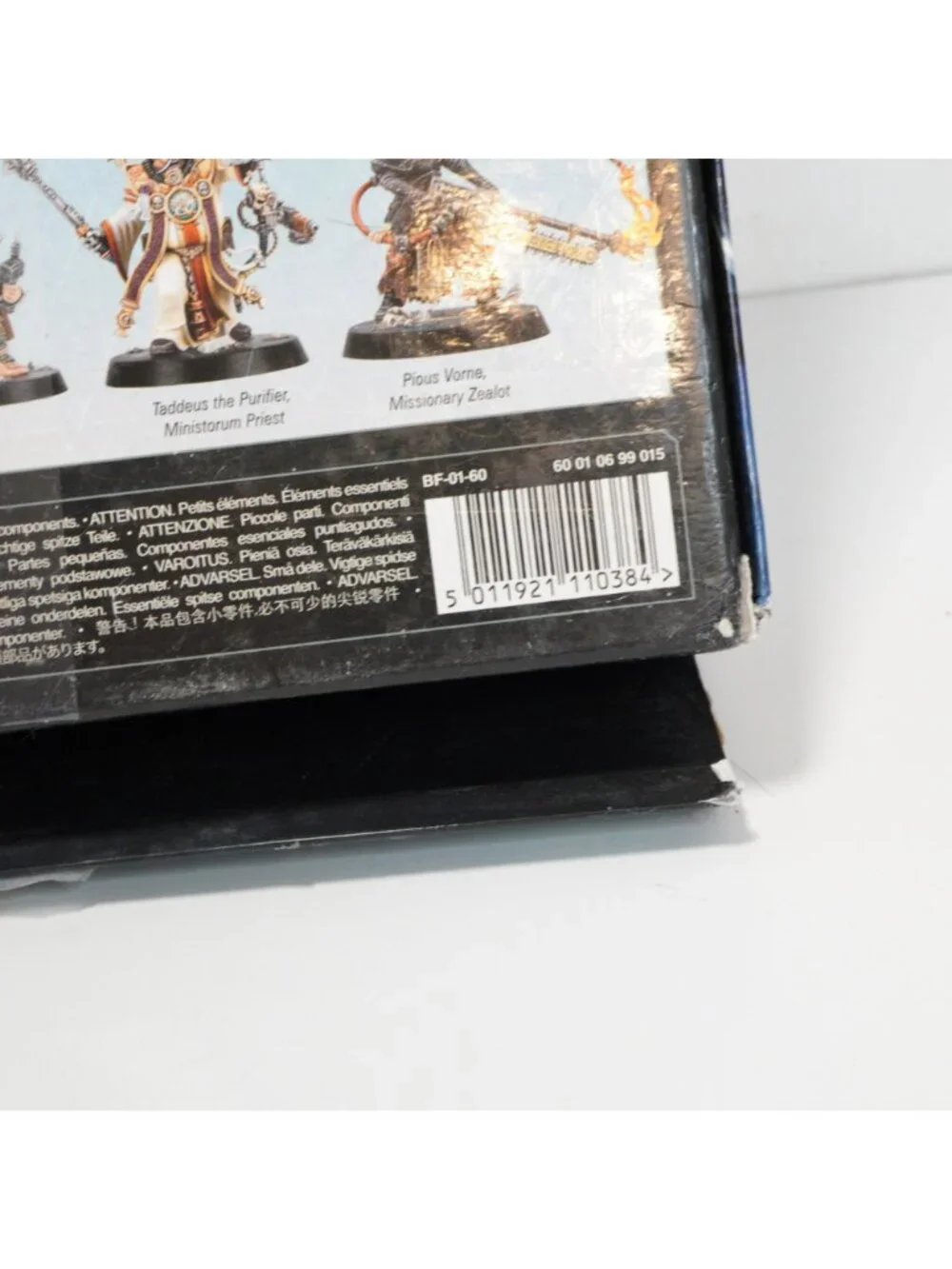 Warhammer Quest Blackstone Fortress Board Game - Incomplete Missing Miniatures